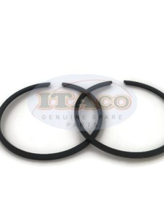 2 pcs Boat Motor Piston Ring Rings Set 350-00011 803678A1 For Tohatsu Nissan Mercury Quicksilver Outboard NS M 18HP 60MM STD 2-stroke Marine Engine