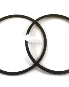 Boat Motor Piston Ring Set Rings 0436360 436360 For Johnson Evindue OMC Outboard 9.9HP 10HP 15HP 2.395" 2-stroke O/S 0.020 Engine