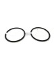 Boat Motor 2 pcs Piston Ring Rings Set 309-00011-0 309-00011-1 M For Tohatsu Nissan Outboard M NS 2.5HP 3.5HP 2-stroke 47MM Engine