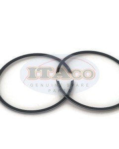 Boat Motor 2 pcs Piston Ring Rings Set 12140-93114 93121 93140 for Suzuki Outboard DT 9.9HP 15HP 59MM 2 stroke Engine