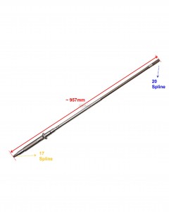 Boat Motor Drive Shaft Comp Long for Yamaha Outboard L C S 150HP - 225HP V6 2/4stroke Engine 6G5-45501-21 22