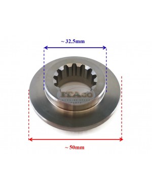 Boat Motor Propeller Spacer 663-45987-02-00 01 T40-04000018 for Yamaha Parsun Hidea Outboard 40hp C40 F40 F50 F60 2/4-stroke Marine Engine