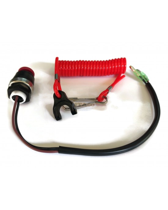 Boat Motor 353-06820-0 1 398-06830 Stop Switch Assy Lanyard compatible Nissan Tohatsu Mercury Outboard 2/4-stroke Boat Motor 353-06820-0 1 398-06830 Stop Switch Assy Lanyard compatible Nissan Tohatsu Mercury Outboard 2/4-stroke
