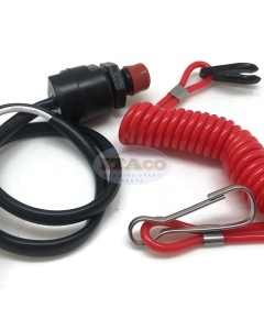 Boat Motor Safety Stop Switch Engine Assy 66T-82575-00 01 for Yamaha Outboard F 30HP E 40HP F 40HP 2/4 stroke Engine