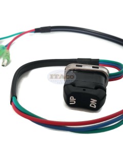 Boat Outboard Motor ITACO 703-82563-02-00 703-82563-01-00 Trim & Tilt Switch A for Yamaha Outboard Motors Remote Control 703-82563-02 703-82563-01 Engine