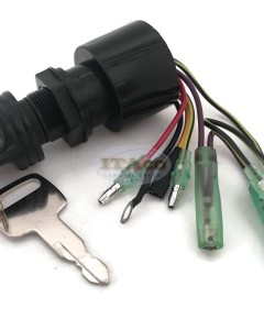 Boat Motor Engine 87-17009A5 Key Switch Assy Ignition for Mercury Mariner Mercruiser Outboard 3 Position Push Choke Sierra MP51090