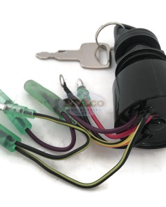 Boat Motor Engine 87-17009A5 Key Switch Assy Ignition for Mercury Mariner Mercruiser Outboard 3 Position Push Choke Sierra MP51090