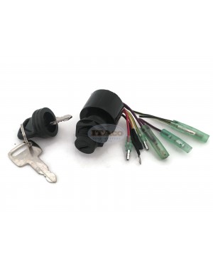 Boat Motor Engine 87-17009A5 Key Switch Assy Ignition for Mercury Mariner Outboard 3 Position Push Choke