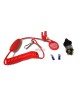Boat Motor Emergency Cut-Off Switch w/Coiled Lanyard for Johnson Evinrude OMC Outboard 12V Rating 12V DC 10A/450V DC 400ma 2/4 stroke Engine