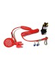 Boat Motor Emergency Cut-Off Switch w/Coiled Lanyard for Johnson Evinrude OMC Outboard 12V Rating 12V DC 10A/450V DC 400ma 2/4 stroke Engine