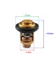 Boat Motor Cylinder Thermostat 6H3-12411-11 10 01 for Yamaha Outboard 25HP - 70HP 50° 122°F 2-stroke Engine