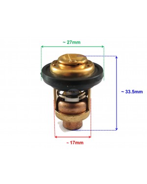 Boat Motor Crankcase Cylinder Thermostat 60C 11752M 814554001 for Mercury Mariner Quicksilver Mercruiser Outboard 2 stroke Engine