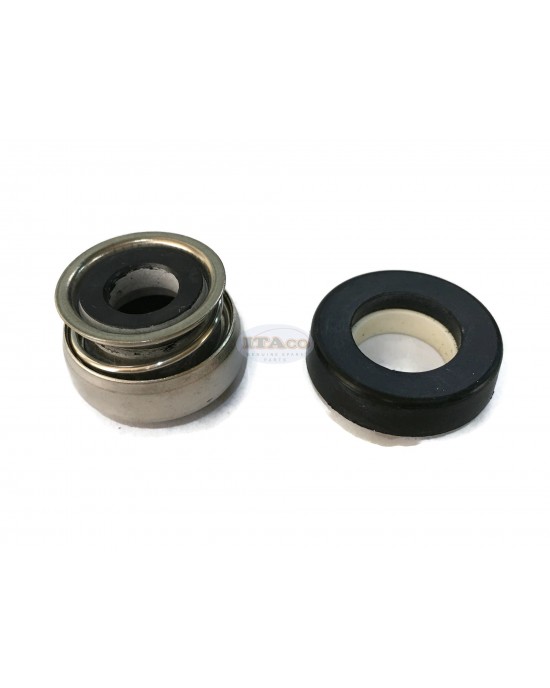 Mechanical Water Pump Shaft Seal Kit AR 10MM Blower Diving Circulating Rotary Ring Plastic Carbon SiC TC Spring Stationary Ring Cermaic Seal Engine Mechanical Water Pump Shaft Seal Kit AR 10MM Blower Diving Circulating Rotary Ring Plastic Carbon SiC TC Spring Stationary Ring Cermaic Seal Engine