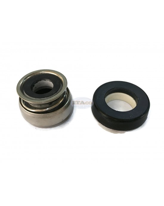 Mechanical Water Pump Shaft Seal Kit AR 10MM Blower Diving Circulating Rotary Ring Plastic Carbon SiC TC Spring Stationary Ring Cermaic Seal Engine