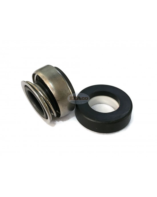 Mechanical Water Pump Shaft Seal Kit AR 13MM Blower Diving Circulating Rotary Ring Plastic Carbon SiC TC Spring Stationary Ring Cermaic Seal Engine Mechanical Water Pump Shaft Seal Kit AR 13MM Blower Diving Circulating Rotary Ring Plastic Carbon SiC TC Spring Stationary Ring Cermaic Seal Engine