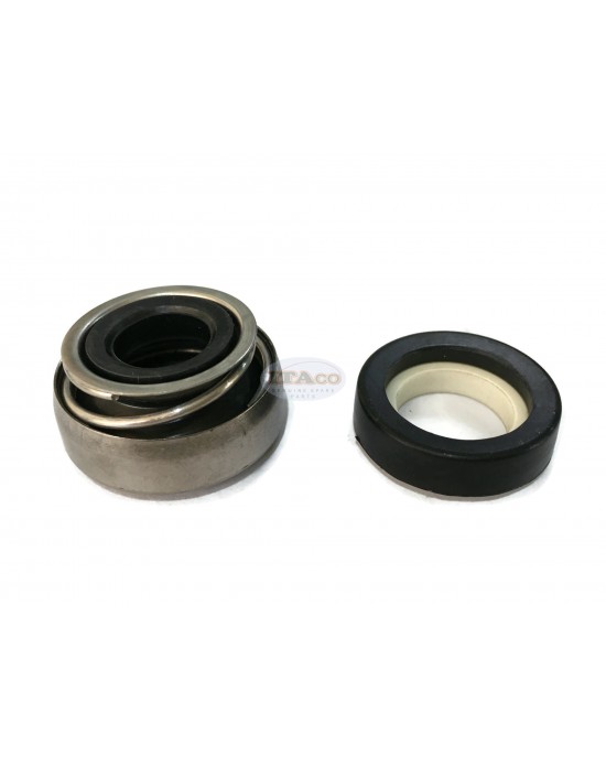 Mechanical Water Pump Shaft Seal Kit AR 15MM Blower Diving Circulating Rotary Ring Plastic Carbon SiC TC Spring Stationary Ring Cermaic Seal Engine Mechanical Water Pump Shaft Seal Kit AR 15MM Blower Diving Circulating Rotary Ring Plastic Carbon SiC TC Spring Stationary Ring Cermaic Seal Engine