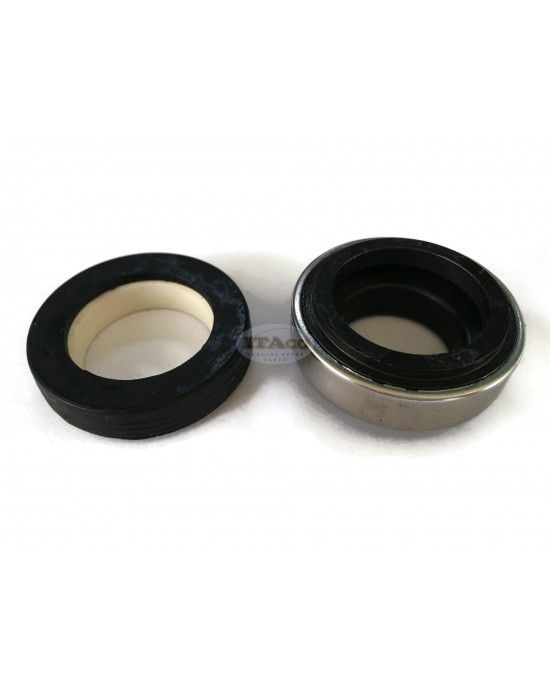 Mechanical Water Pump Shaft Seal Kit AR 24MM Blower Diving Circulating Rotary Ring Plastic Carbon SiC TC Spring Stationary Ring Cermaic Seal Engine