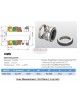 Mechanical Water Pump Seal WIN 1 5/8" 1.625 inch " 41.275MM Blower Diving Circulating TS560A Rotary Ring Plastic Carbon SiC TC Spring Stationary Ring Cermaic Seal CMS Engine Mechanical Water Pump Seal WIN 1 5/8" 1.625 inch " 41.275MM Blower Diving Circulating TS560A Rotary Ring Plastic Carbon SiC TC Spring Stationary Ring Cermaic Seal CMS Engine